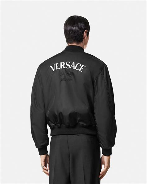 nike versace bomber jacket|versace bomber jacket women's.